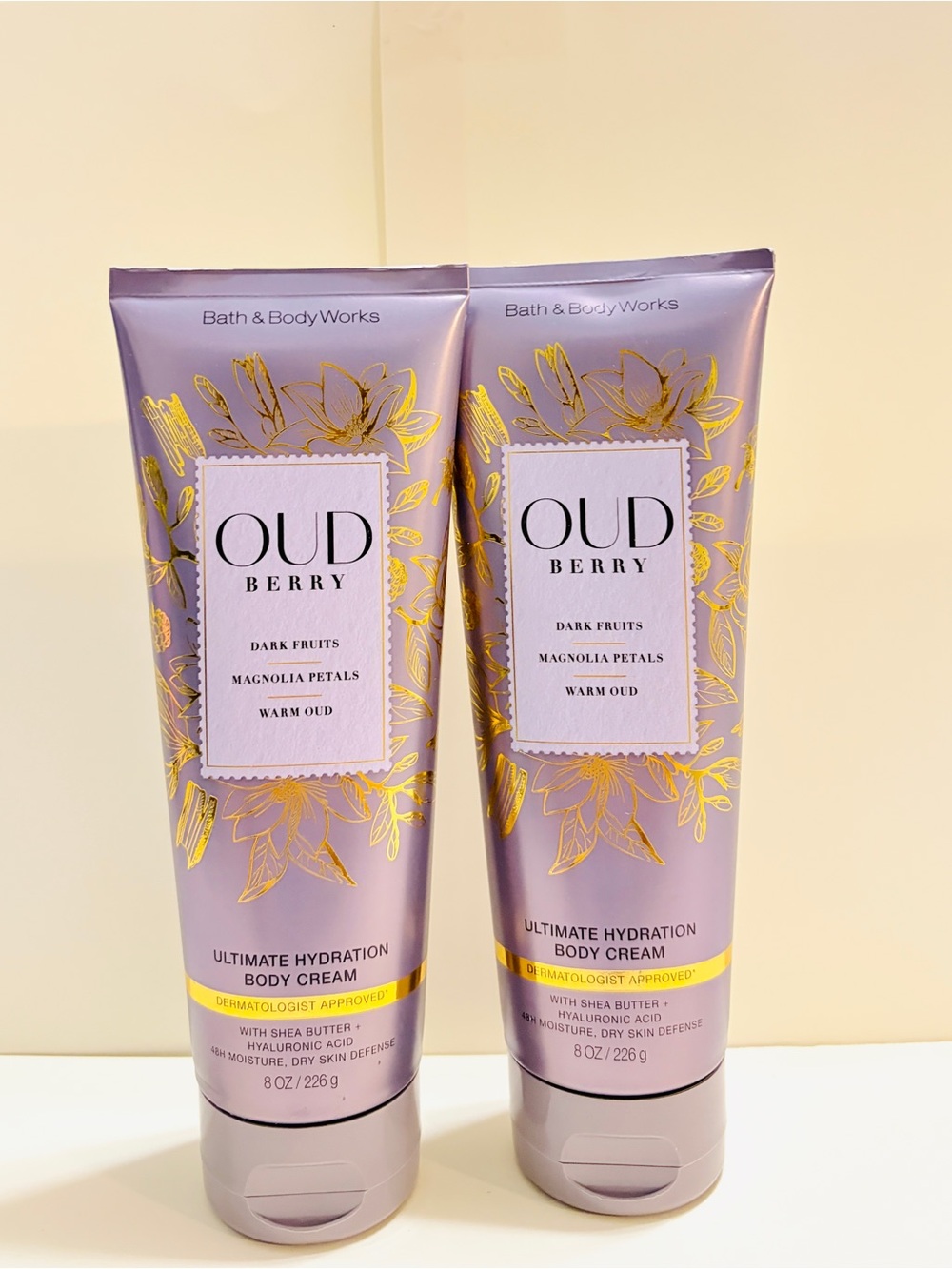 Bath & Body Works Oud Berry Body Cream - pack of 2